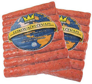 Minced Meat Sticks Hot - Leskovacki Cevapi, approx. 2.2 lb Plastic Sale