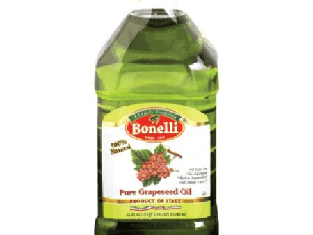 Pure Grapeseed Oil (Bonelli) (68 Fl OZ) 2 LITERS For Sale