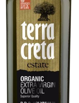 Organic Extra Virgin Olive Oil from Crete, 500ml (16.9 fl.oz.) For Sale