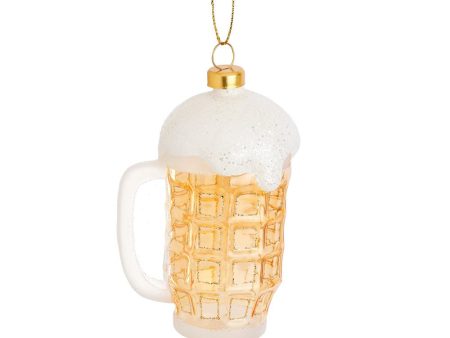 Frothy Beer Shaped Bauble Discount