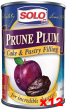 Solo Prune Plum Filling CASE (12 x 12 oz) Sale