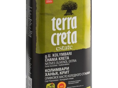 Kolymvari Extra Virgin Olive Oil, Estate, 1L TIN on Sale