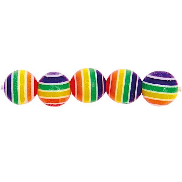 Rainbow Beads Round ? 4mm Discount