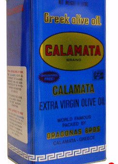 Extra Virgin Olive Oil - Calamata Brand, Blue Can, CASE (6 x 3L) Fashion