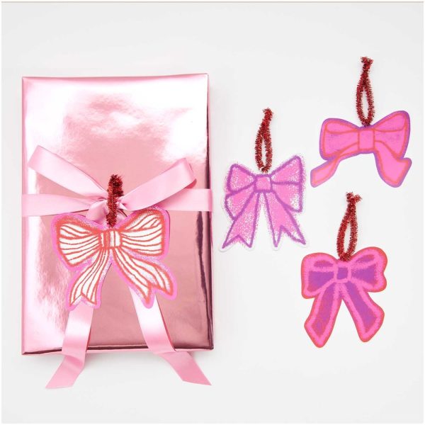 Gift Tags L Bows Airbrush Sale