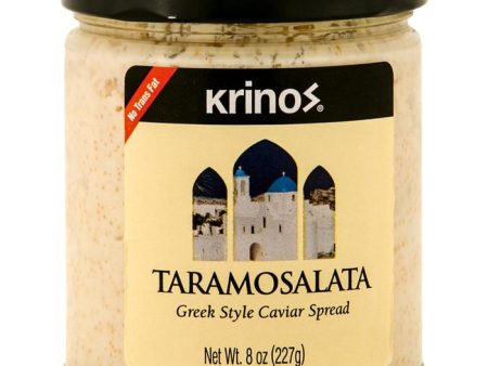 Taramosalata (krinos), 8oz - Greek Style Caviar Spread on Sale