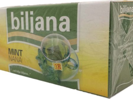 Mint Tea, Nana (Biljana)  20 filter bags, 30g Online Hot Sale