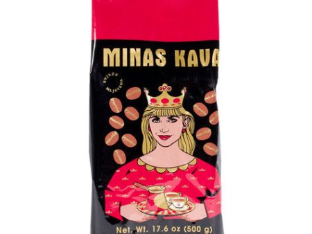 Ground Coffee, Minas Gold Kava, 500g, (UPC 73342601141) Red Shirt For Cheap