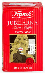 Fine Ground Coffee (franck) 250g, RED PKG, Jubilarna Cheap