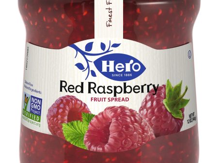 Hero Raspberry Fruit Spread, 12 oz For Discount