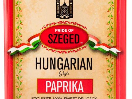 Hungarian Style Paprika, Sweet, (Szeged) CASE (6 x 4oz) Online Hot Sale