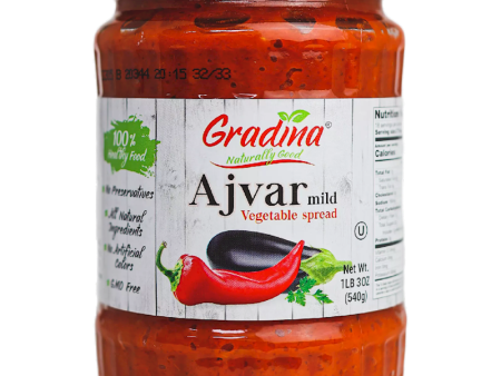 Ajvar Mild Vegetable Spread (gradina) 19.3oz Online