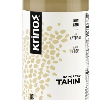 Tahini, Ground Sesame Seeds (krinos) 1lb on Sale