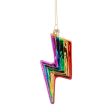 Rainbow Lightning Bolt Shaped Bauble Online Hot Sale