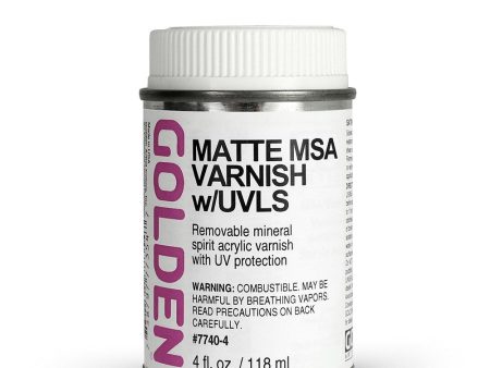 Golden 118ml MSA Matte Varnish Cheap