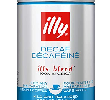 Espresso Coffee Decaffeinated - Fine.Grind (illy) 8.8oz(250g)-DECAF Online Hot Sale