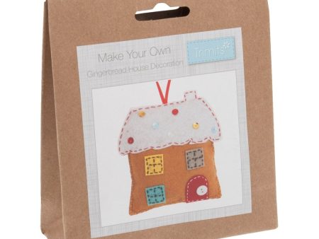 Felt Decoration Kit: Gingerbread House on Sale