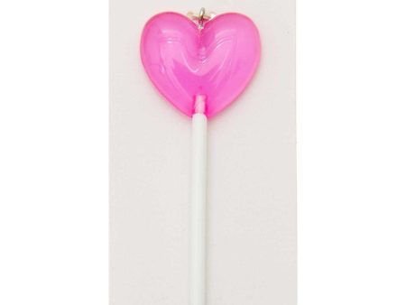 Lollipop Pendant Heart Pink Online Hot Sale