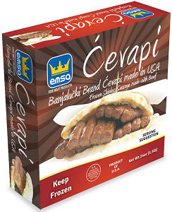 Minced Meat Sticks - Banjalucki Cevapi, 1.5 lb Box Online