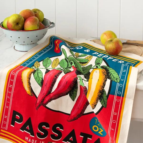 Tea towel - Vintage Passata For Discount