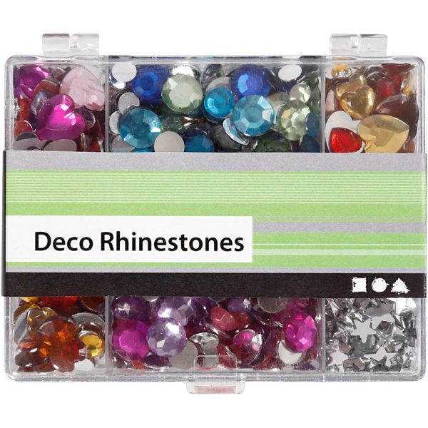 Deco Rhinestones in Display Box Cheap