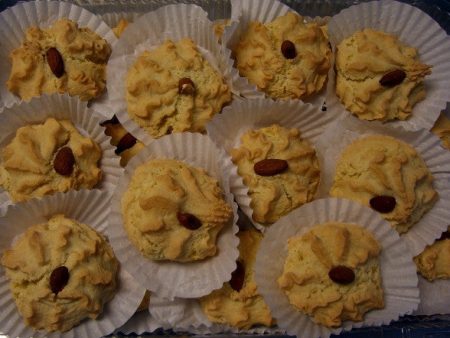 Amigdalota, approx. 1lb (Greek Almond Macaroons) For Sale