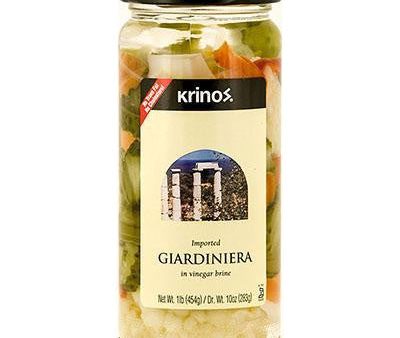 Giardiniera Imported (Krinos) 1lb For Discount