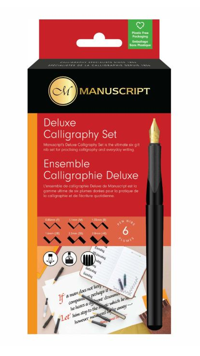 Manuscript Deluxe Calligraphy Set For Sale