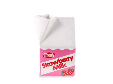 Strawberry Milk Vase Online now