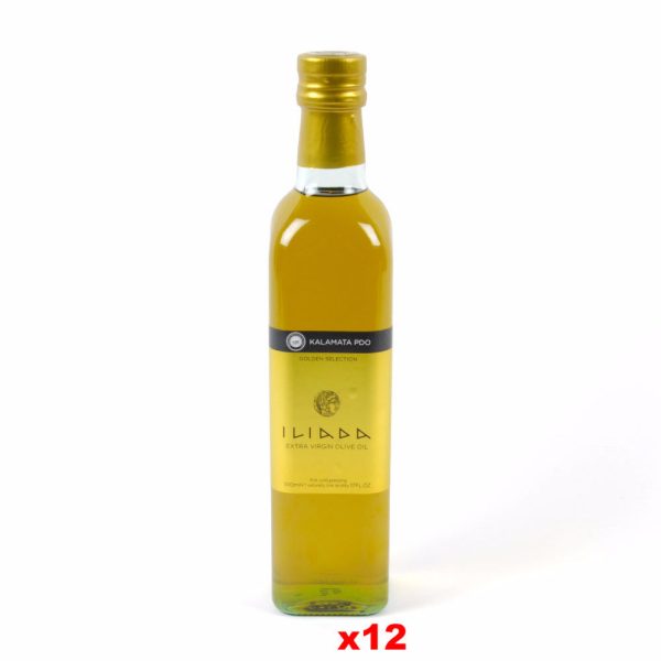 Kalamata Extra Virgin Olive Oil (Iliada) CASE (12 x 500ml (17 oz)) Supply