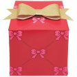 Wrapping Paper Pixel Bows Red Hot on Sale