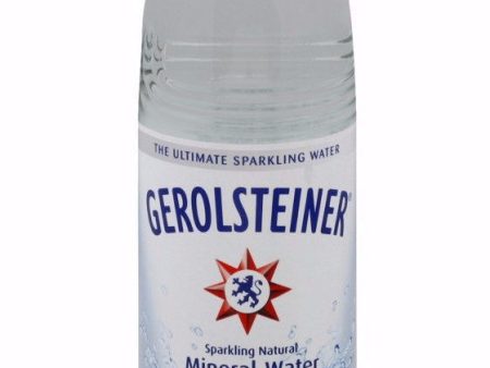 Gerolsteiner Naturally Sparkling Mineral Water, CASE (15 x 25.3 oz-GLASS) Cheap