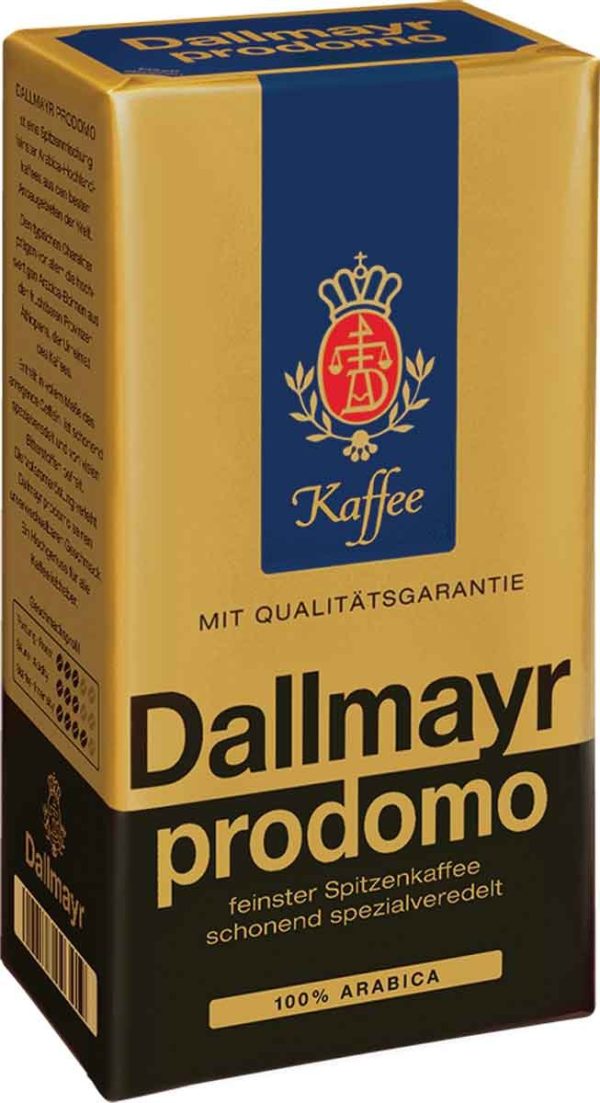 Dallmayr Prodomo Gourmet Coffee, 17.6oz (500g) Fashion