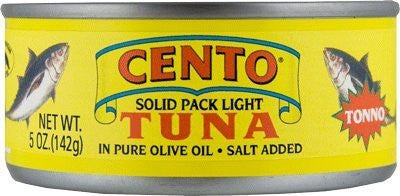 Cento Tuna in Pure Olive Oil, 5 oz (142g) Online Sale