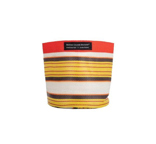 Plant Pot Holder - Yellow Red For Cheap