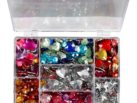 Deco Rhinestones in Display Box Cheap