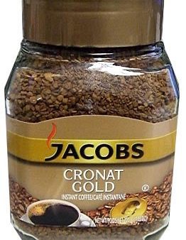 Jacobs CRONAT GOLD Instant Coffee, 200g jar Discount