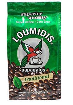 Greek Ground Coffee (Loumidis) 6.8 oz (194g) Supply