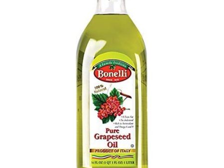 Pure Grapeseed Oil (Bonelli) 1 L on Sale