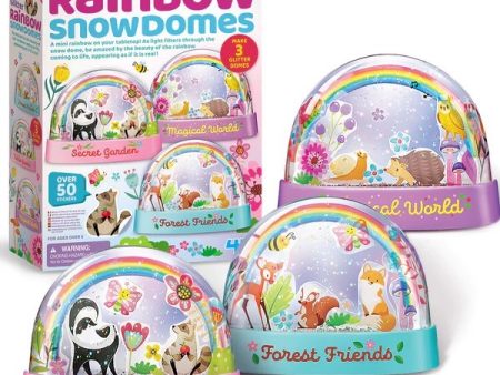 Glitter Rainbow Snow Domes Hot on Sale