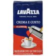 Espresso Crema and Gusto (Lavazza) Ground Coffee, 8.8oz (250g) Supply