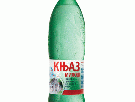 Knjaz Milos Natural Sparkling Mineral Water 1.5L Fashion