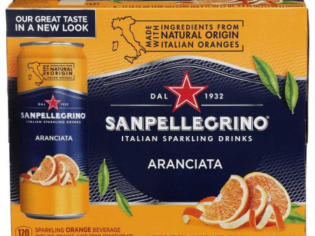 San Pellegrino Aranciata 6 pack, 11.15 oz CANS Sale