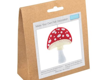 Felt Decoration Kit - Toadstool Online Sale