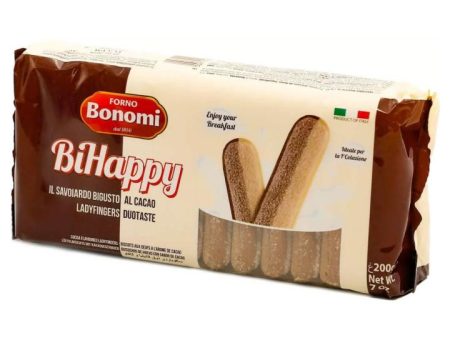 Lady Fingers with Vanilla and Cocoa (bonomi) 200g Sale