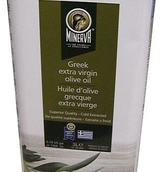 Minerva Greek Extra Virgin Olive Oil, 3L Hot on Sale