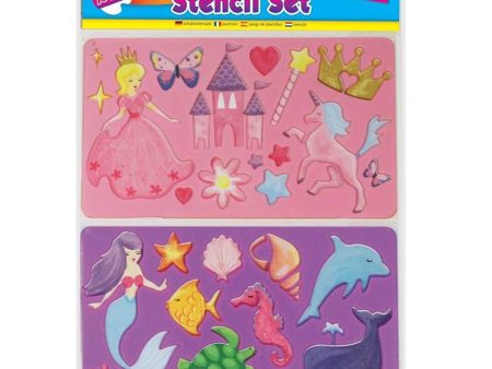 Fun Stencils 2 Pack Fairy For Discount