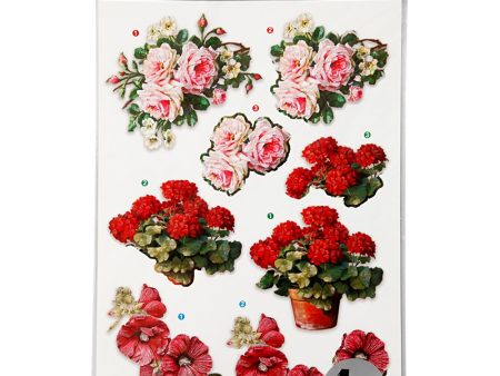 3D Decoupage Motifs - Floral Hot on Sale