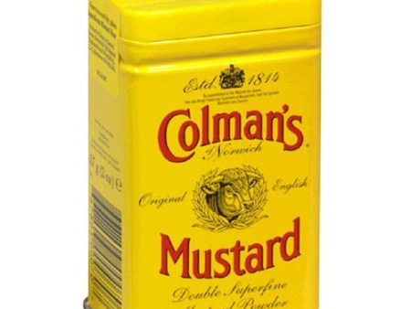 Mustard Powder, Dry English (Colmans) 4 oz (113g) For Cheap