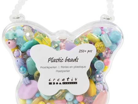 Creativ Plastic Beads 250pc For Cheap